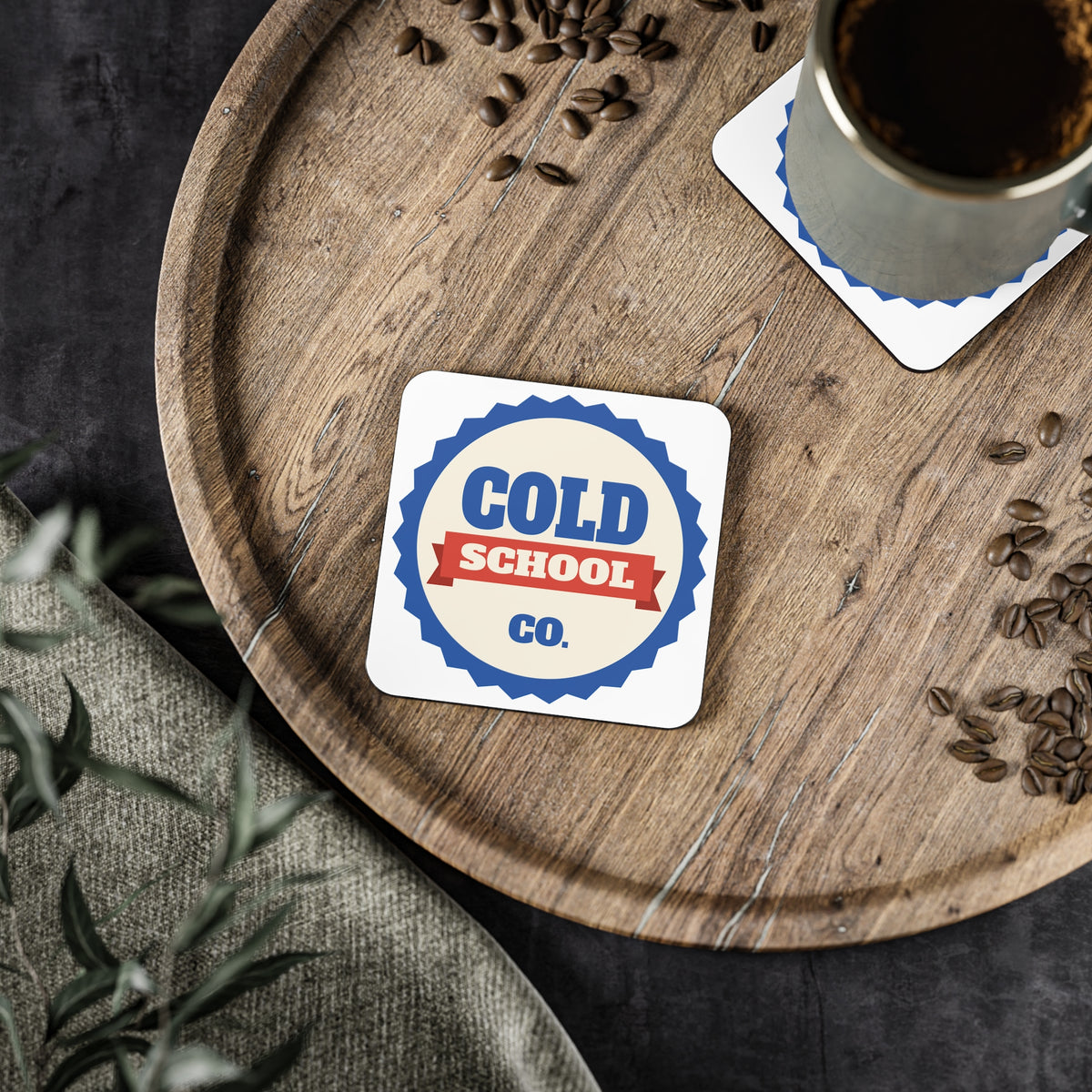 Cork-Backed Coasters