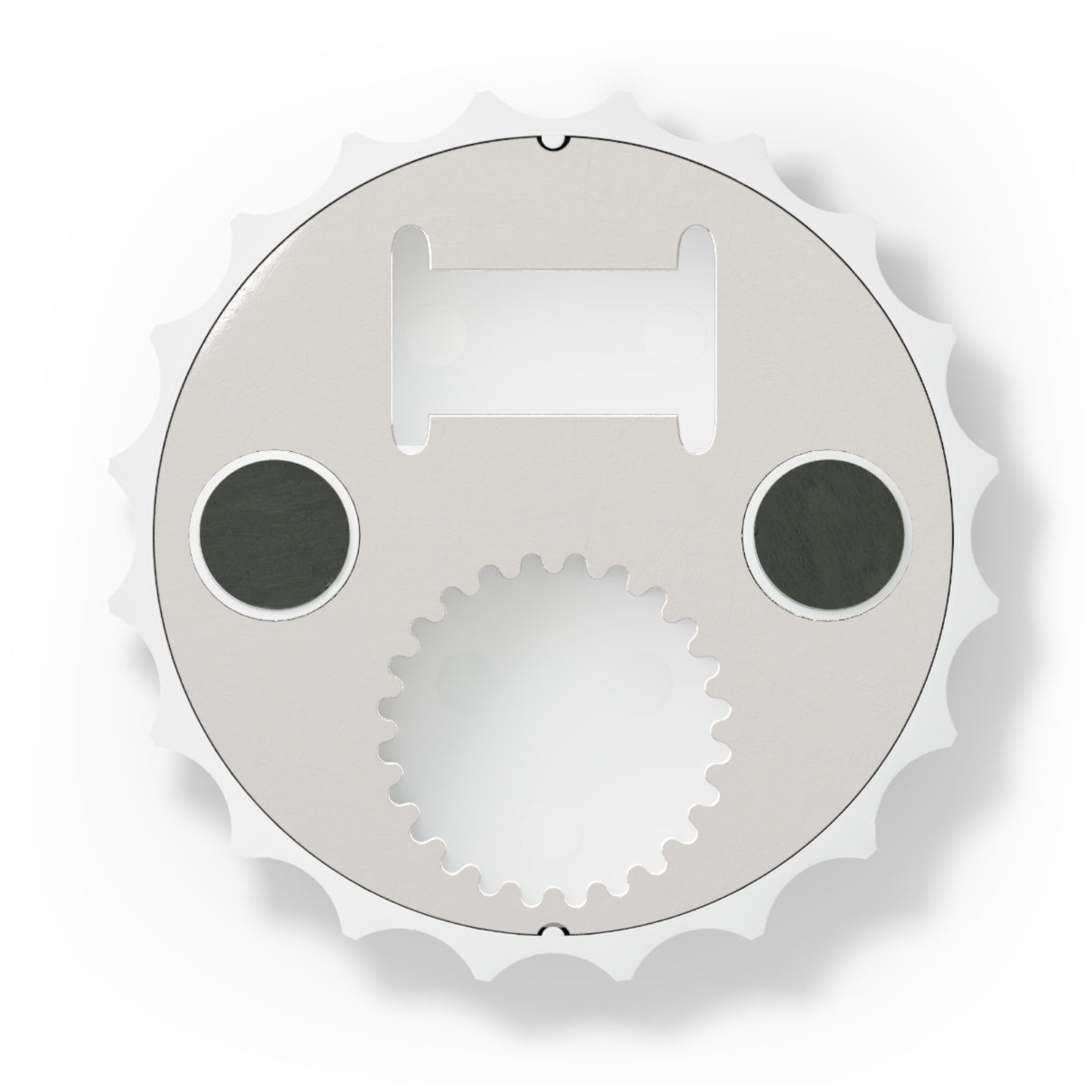 Magnetic Bottle Cap Opener | Black