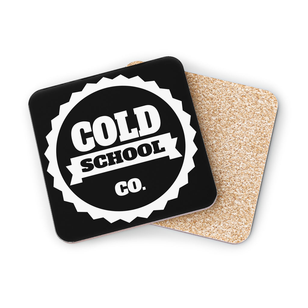 Cork-Backed Coasters | Black