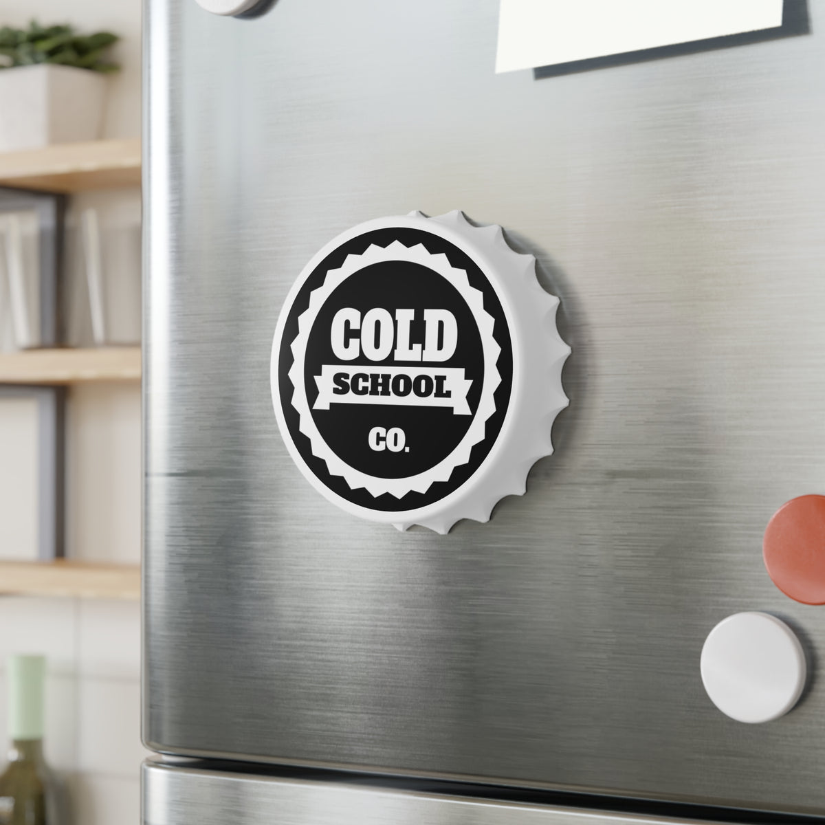 Magnetic Bottle Cap Opener | Black