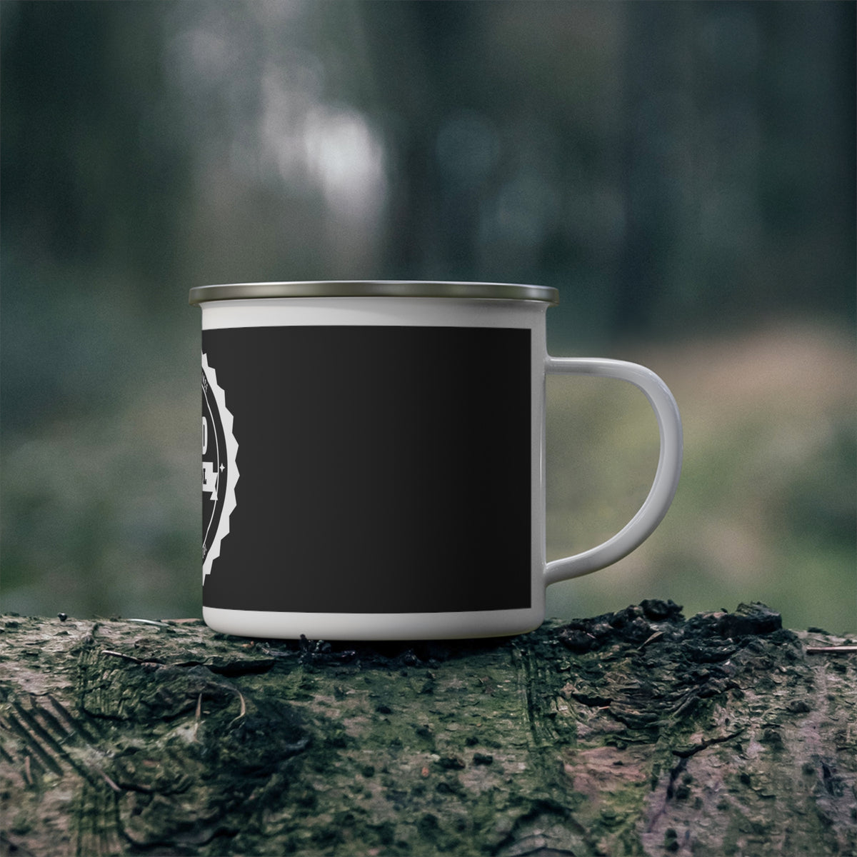 Enamel Camp Mug | 355 ml | Black
