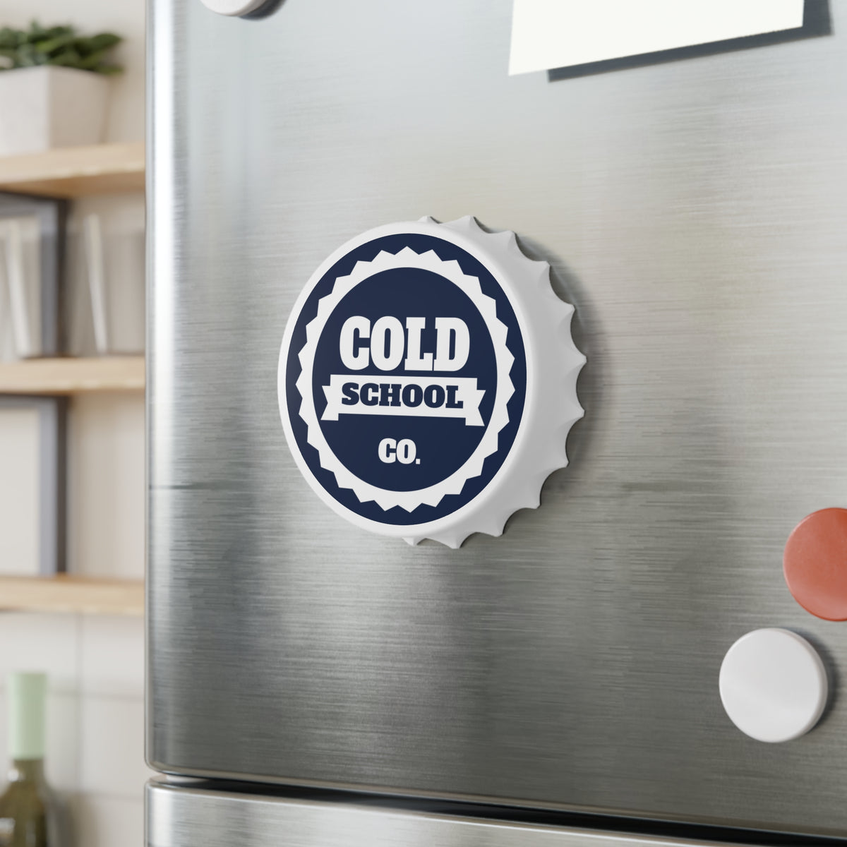 Magnetic Bottle Cap Opener | Navy
